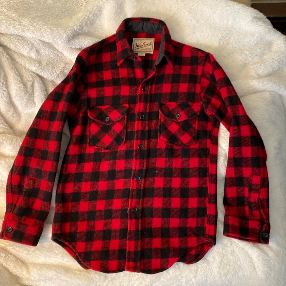 Woolrich vintage buffalo plaid wool LS shirt